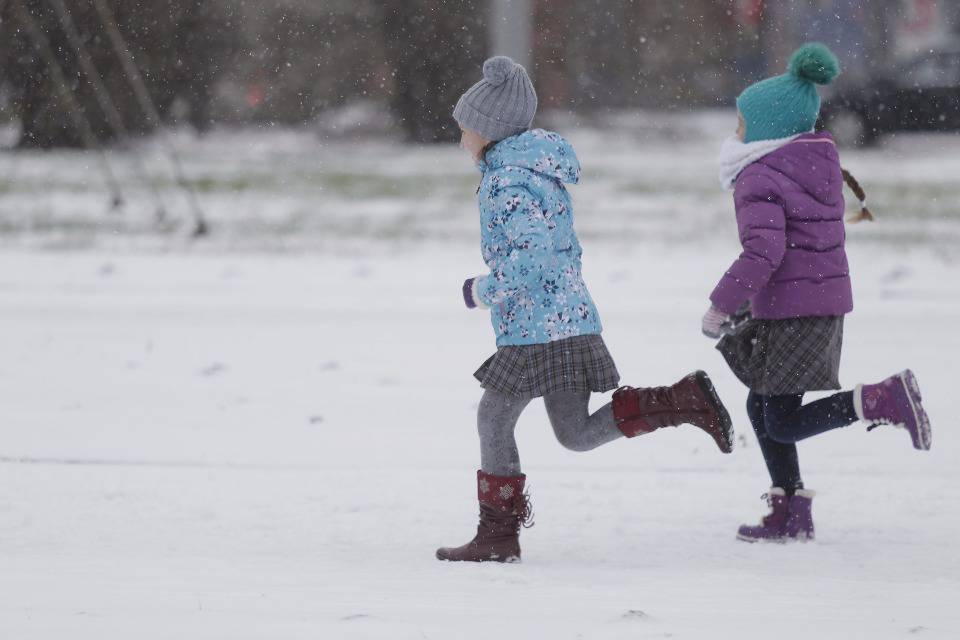 Не ждали. В Пскове выпал первый снег Не ждали. В Пскове выпал первый снег