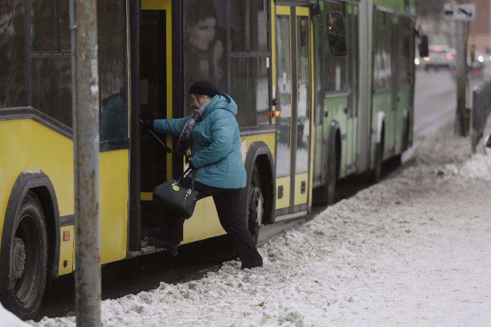 Не ждали. В Пскове выпал первый снег Не ждали. В Пскове выпал первый снег