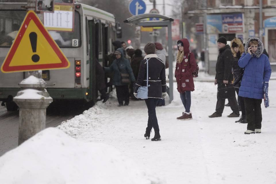 Не ждали. В Пскове выпал первый снег Не ждали. В Пскове выпал первый снег