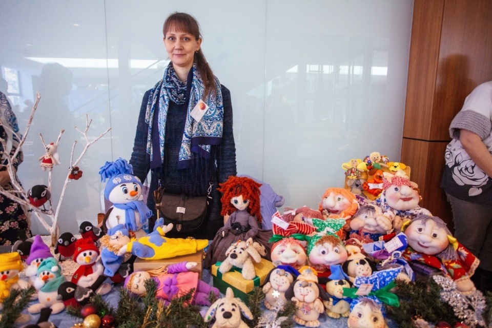 Мастера новогодней ярмарки «ART-ель»