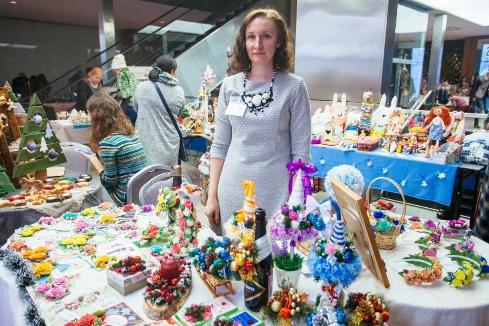 Мастера новогодней ярмарки «ART-ель»