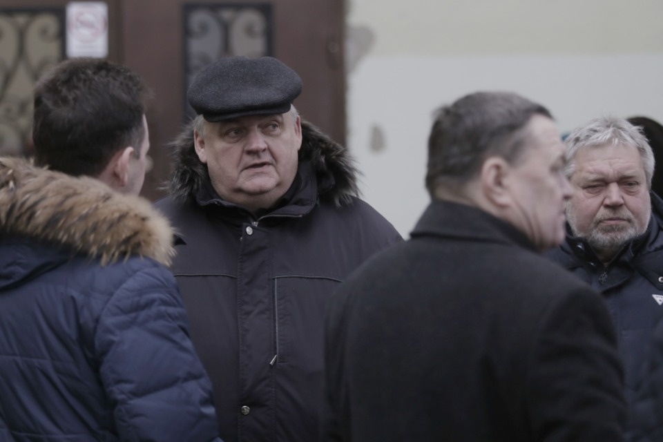 Панихида по Валентину Каленскому в Пскове Панихида по Валентину Каленскому в Пскове