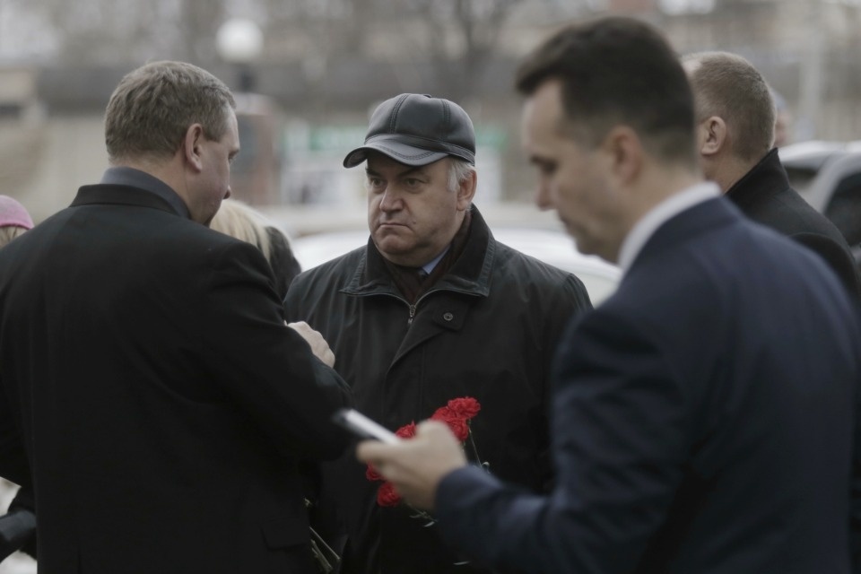 Панихида по Валентину Каленскому в Пскове Панихида по Валентину Каленскому в Пскове