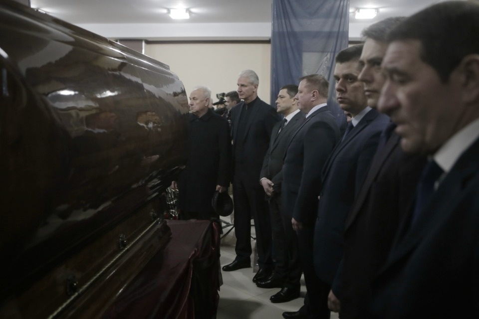 Панихида по Валентину Каленскому в Пскове Панихида по Валентину Каленскому в Пскове