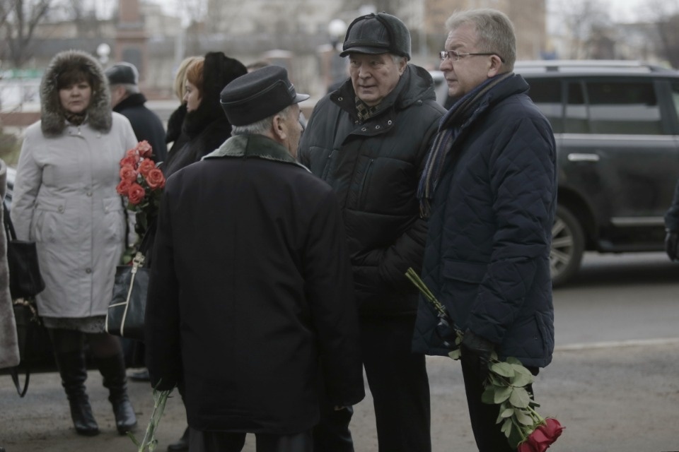 Панихида по Валентину Каленскому в Пскове Панихида по Валентину Каленскому в Пскове