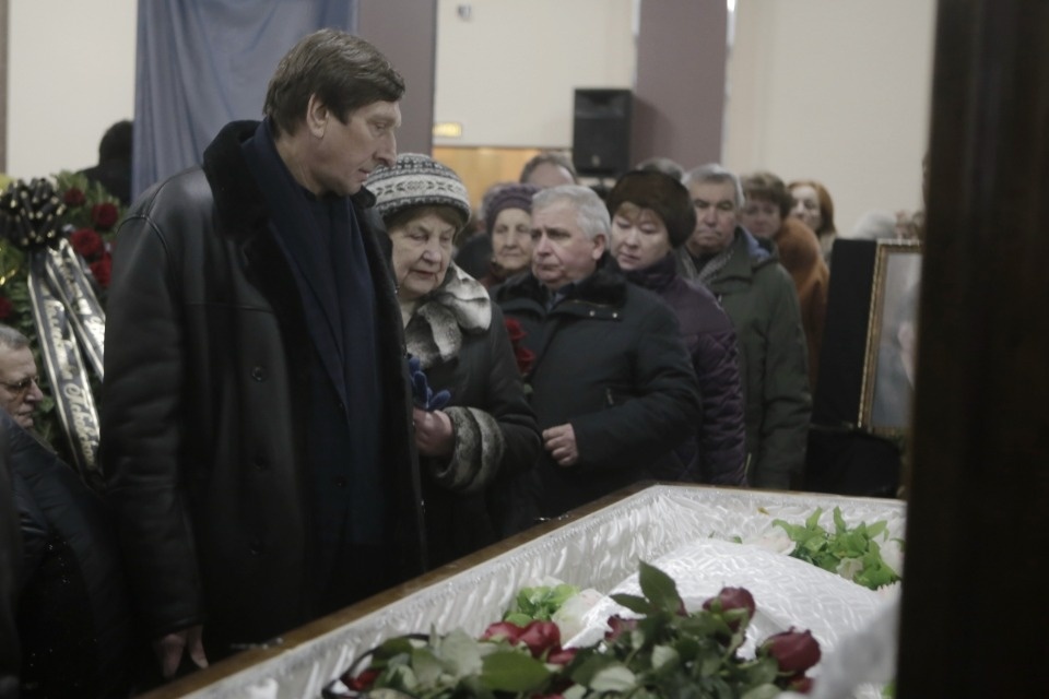 Панихида по Валентину Каленскому в Пскове Панихида по Валентину Каленскому в Пскове