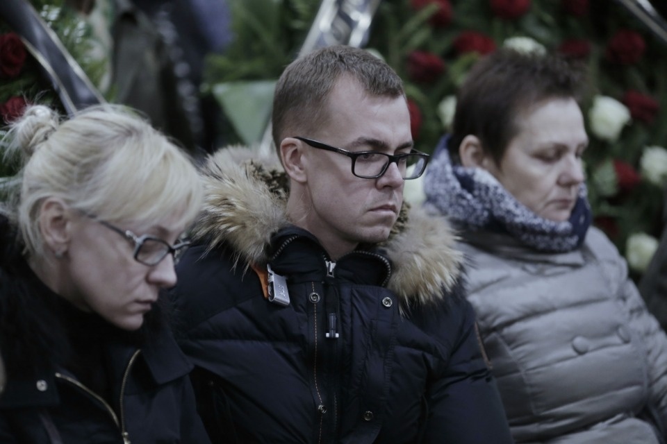 Панихида по Валентину Каленскому в Пскове Панихида по Валентину Каленскому в Пскове