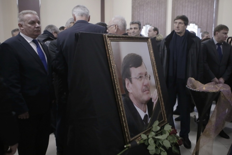 Панихида по Валентину Каленскому в Пскове Панихида по Валентину Каленскому в Пскове