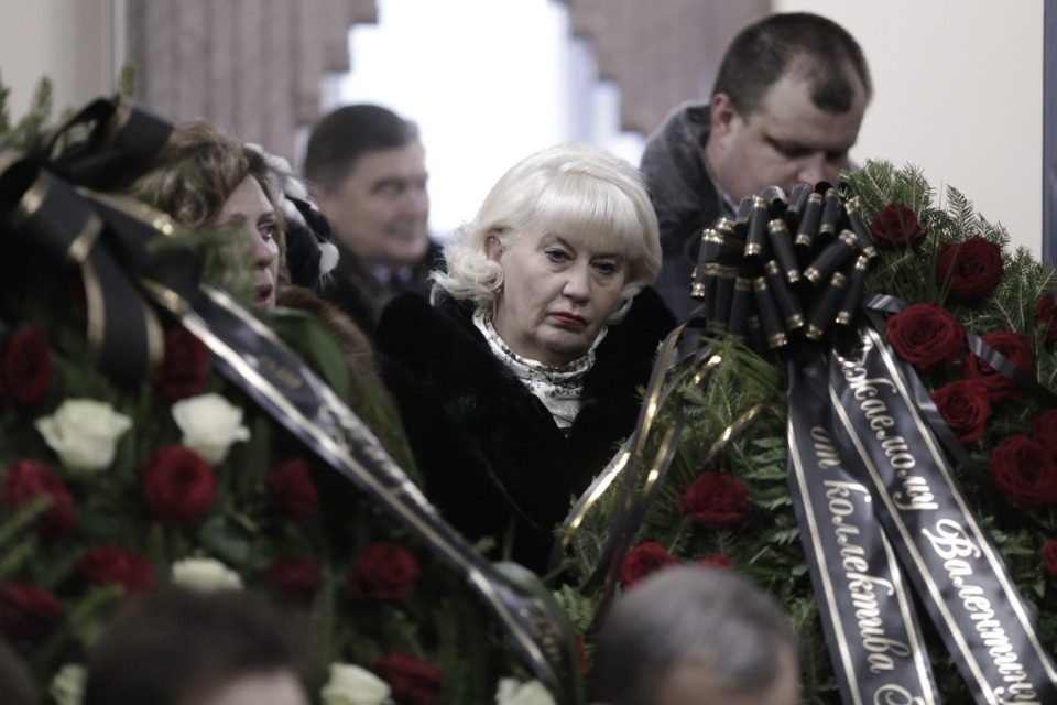 Панихида по Валентину Каленскому в Пскове Панихида по Валентину Каленскому в Пскове