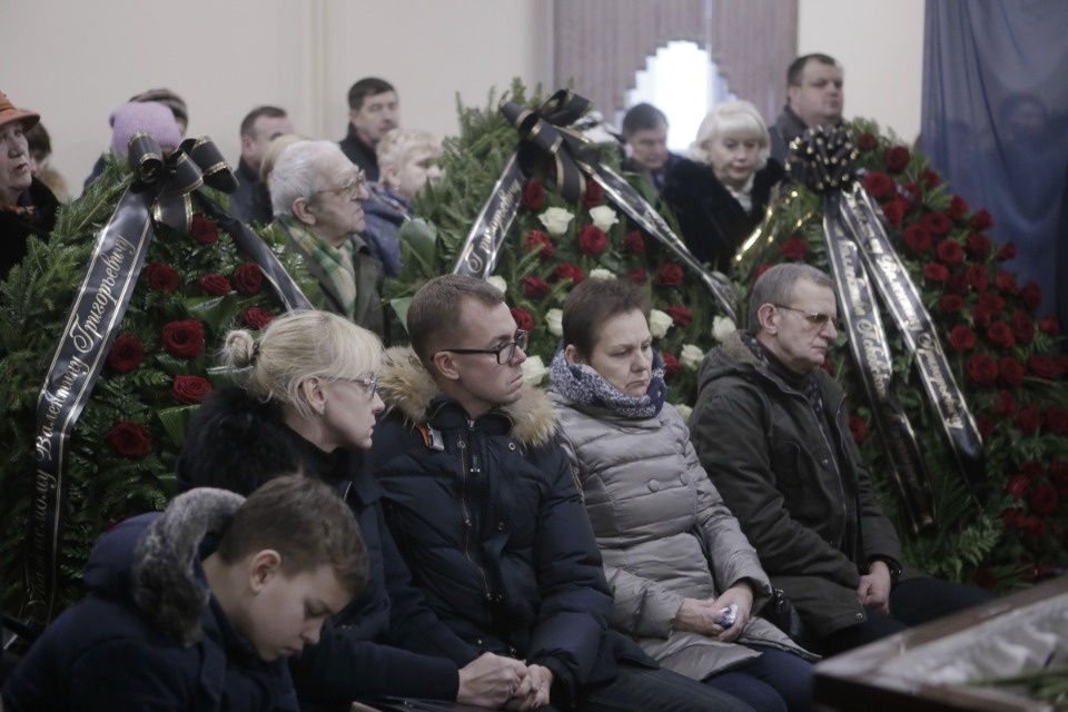 Панихида по Валентину Каленскому в Пскове Панихида по Валентину Каленскому в Пскове