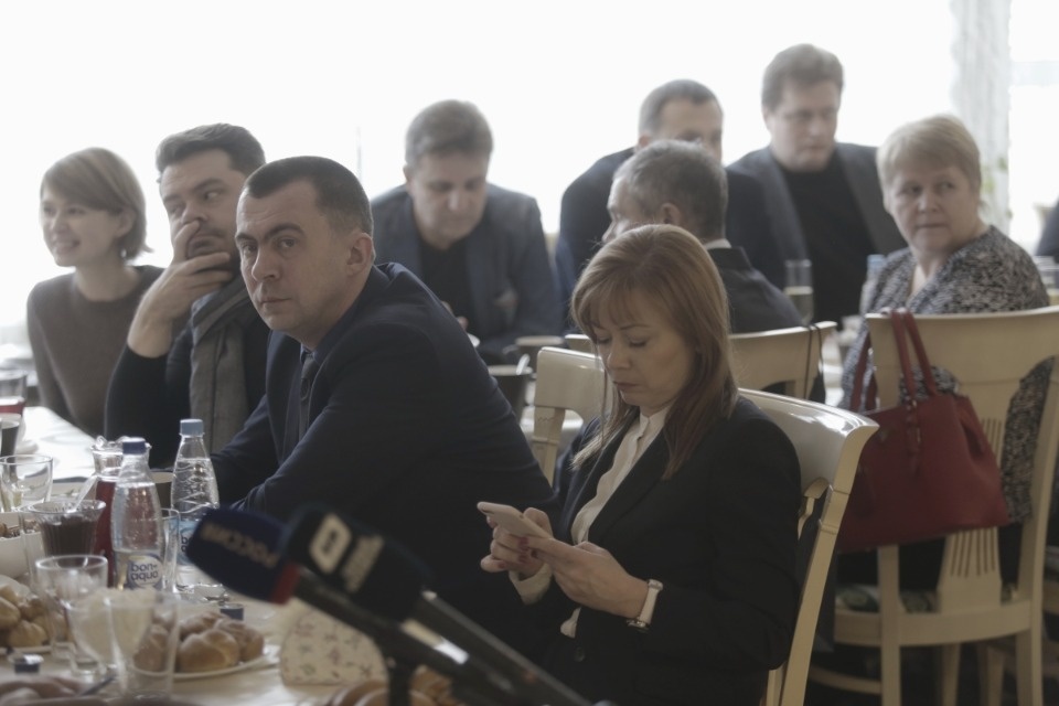 Михаил Ведерников встретился с псковскими журналистами Михаил Ведерников встретился с псковскими журналистами