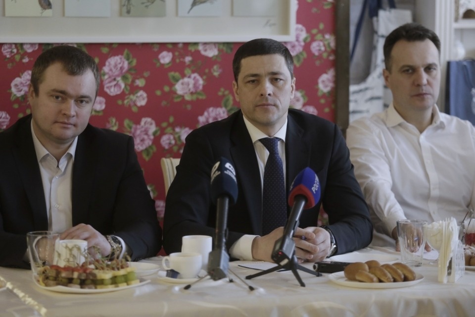 Михаил Ведерников встретился с псковскими журналистами Михаил Ведерников встретился с псковскими журналистами