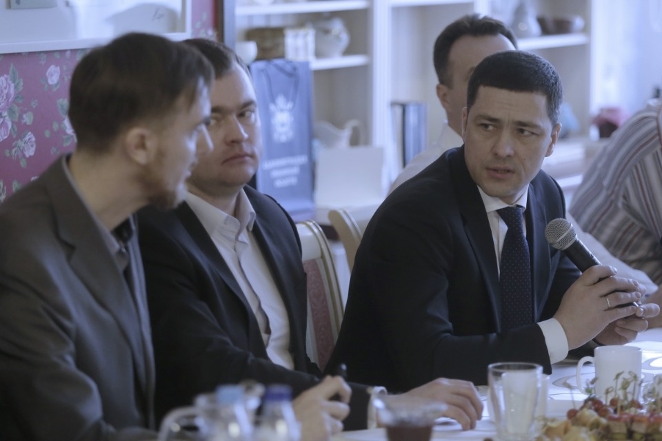 Михаил Ведерников встретился с псковскими журналистами Михаил Ведерников встретился с псковскими журналистами