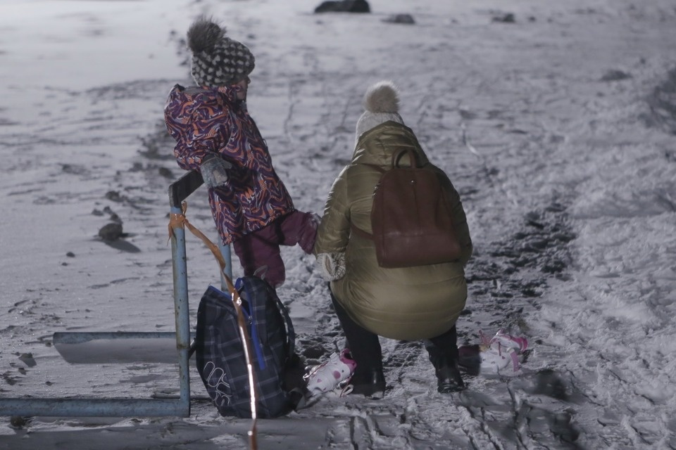 На стадионе «Машиностроитель» открыли каток