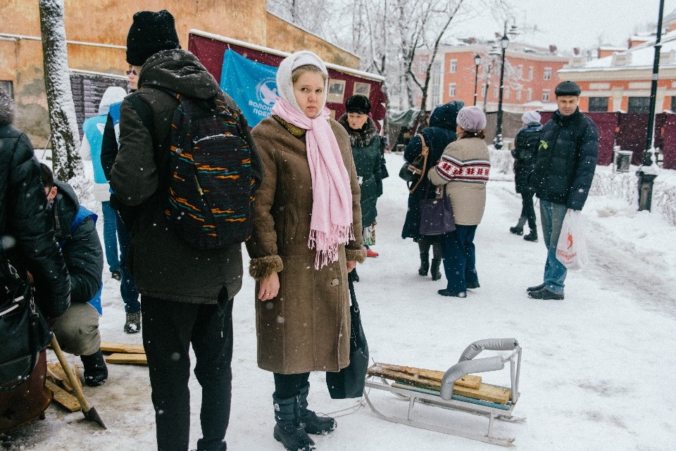 Псковичей накормили блокадным хлебом