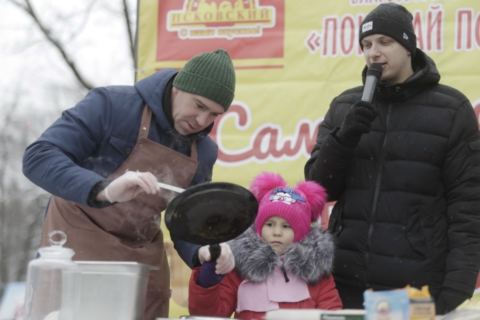 Псков встретил Масленицу Псков встретил Масленицу