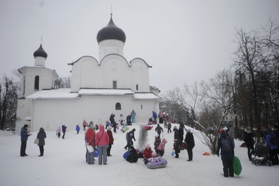 Псков встретил Масленицу Псков встретил Масленицу
