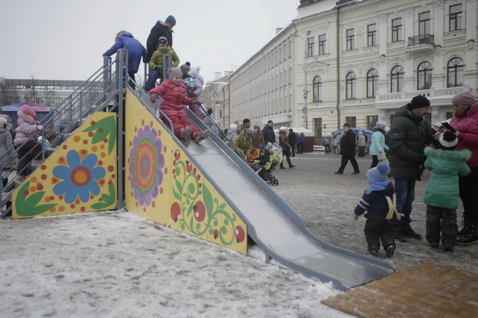 Псков встретил Масленицу Псков встретил Масленицу