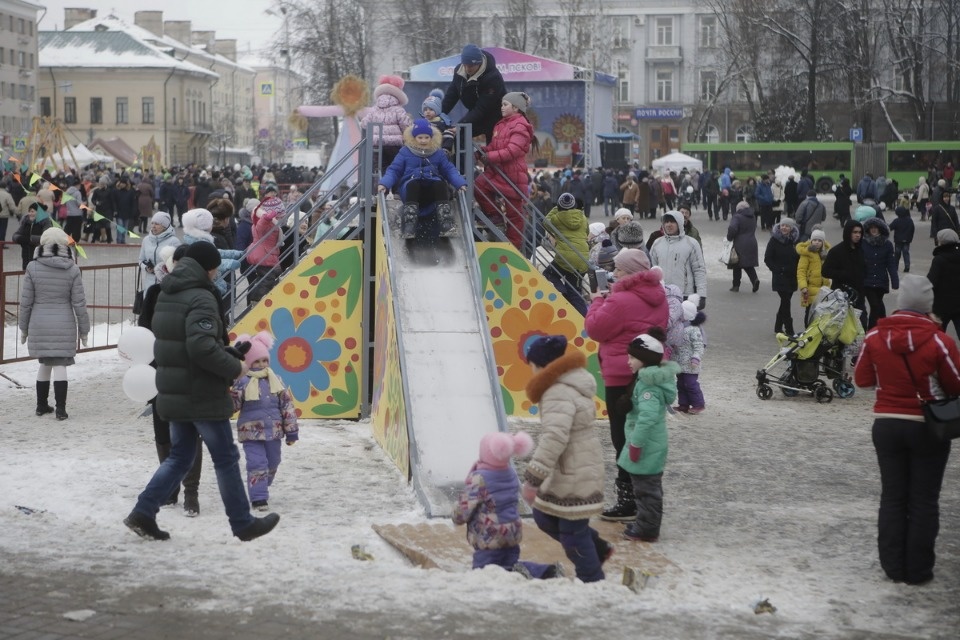 Псков встретил Масленицу Псков встретил Масленицу