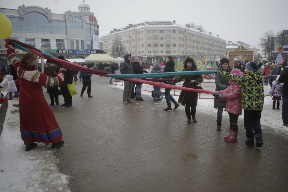 Псков встретил Масленицу Псков встретил Масленицу