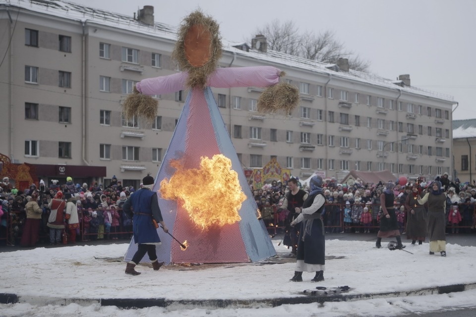 Псков встретил Масленицу Псков встретил Масленицу