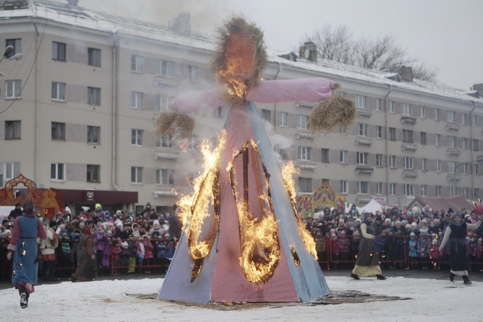 Псков встретил Масленицу Псков встретил Масленицу