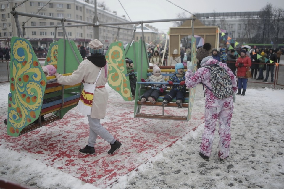 Псков встретил Масленицу Псков встретил Масленицу