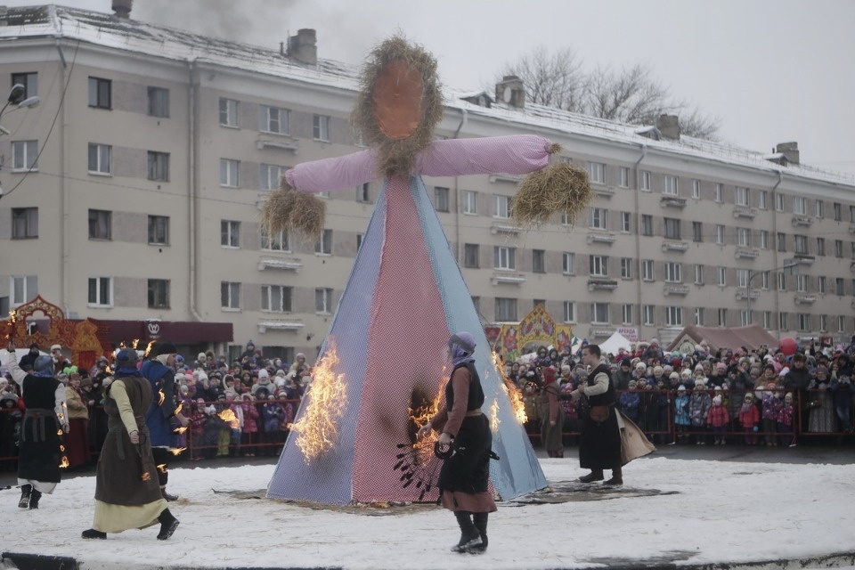 Псков встретил Масленицу Псков встретил Масленицу