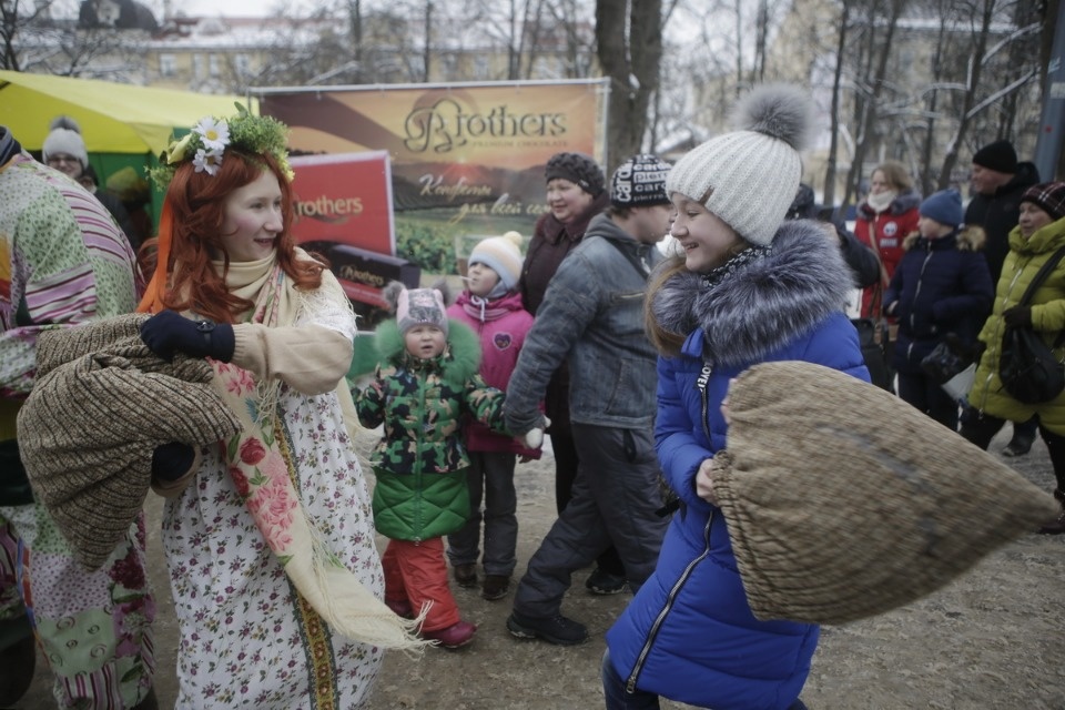 Псков встретил Масленицу Псков встретил Масленицу