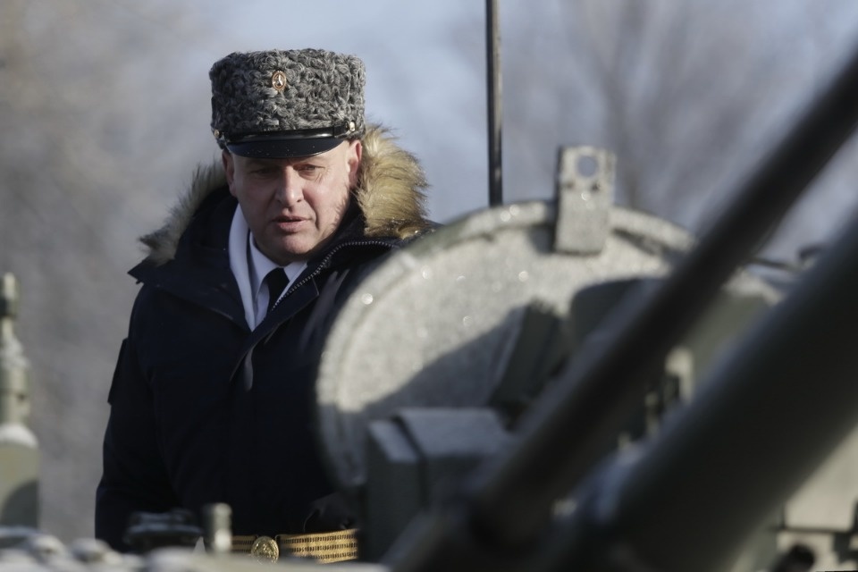 В псковских Крестах реконструировали первый бой Красной армии