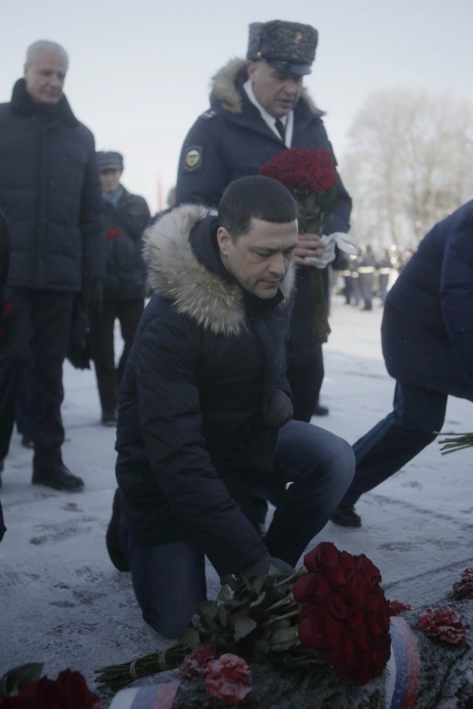 В псковских Крестах реконструировали первый бой Красной армии