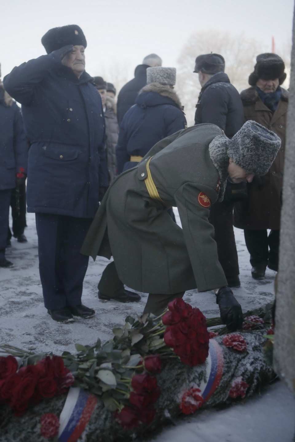 В псковских Крестах реконструировали первый бой Красной армии