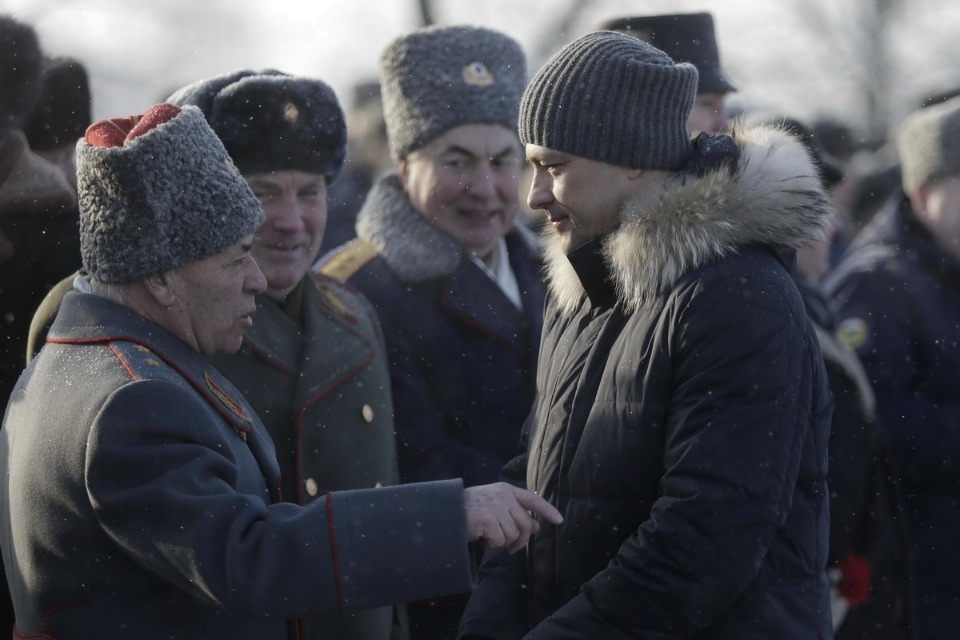 В псковских Крестах реконструировали первый бой Красной армии