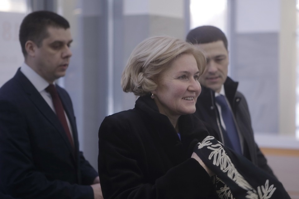 Ольга Голодец посетила новый перинатальный центр в Пскове