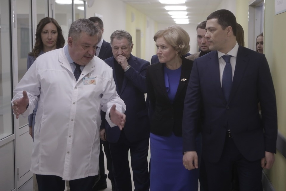 Ольга Голодец посетила новый перинатальный центр в Пскове