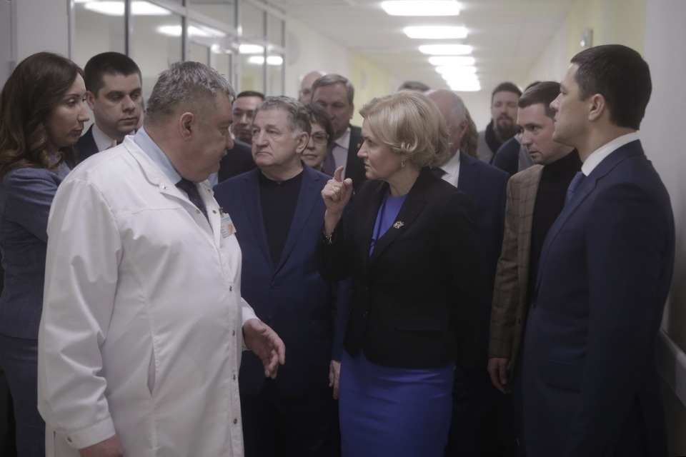 Ольга Голодец посетила новый перинатальный центр в Пскове
