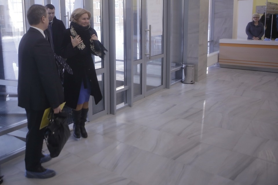 Ольга Голодец посетила новый перинатальный центр в Пскове