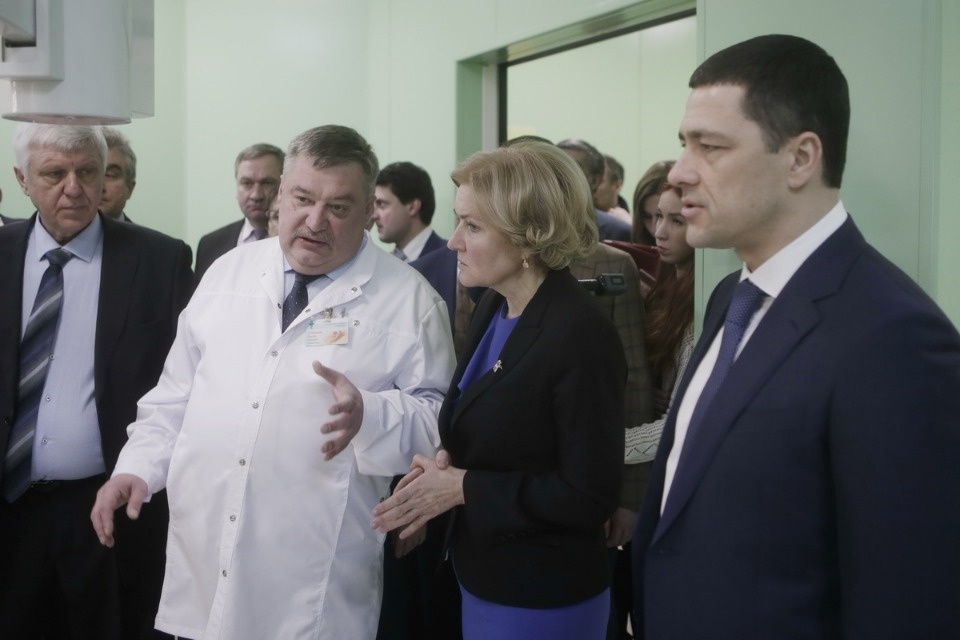 Ольга Голодец посетила новый перинатальный центр в Пскове