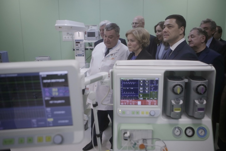 Ольга Голодец посетила новый перинатальный центр в Пскове