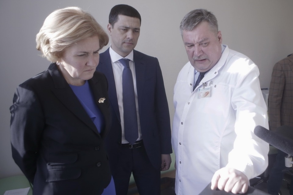 Ольга Голодец посетила новый перинатальный центр в Пскове