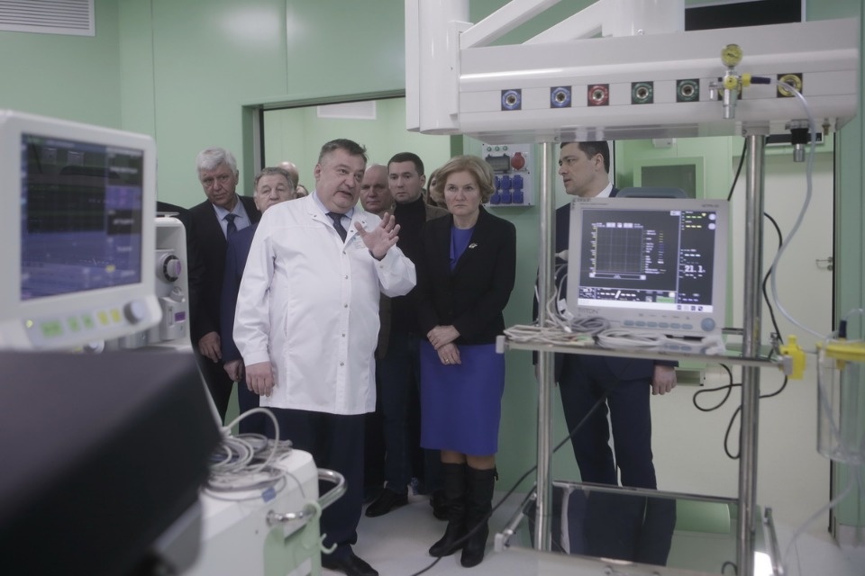 Ольга Голодец посетила новый перинатальный центр в Пскове