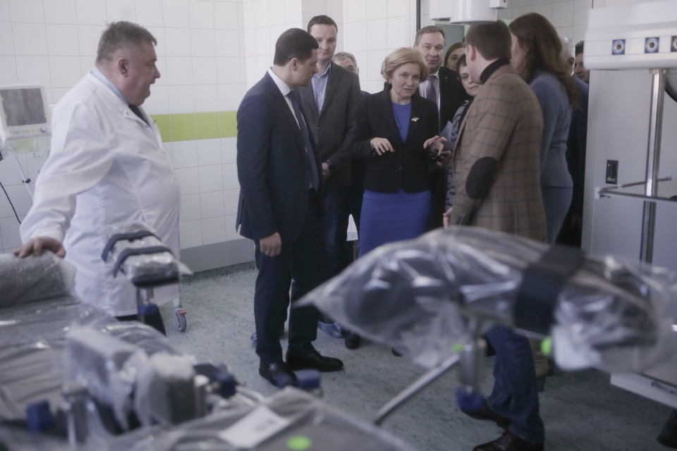 Ольга Голодец посетила новый перинатальный центр в Пскове
