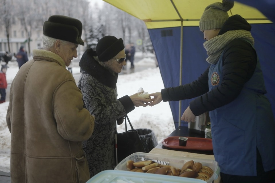 Митинг в поддержку российских олимпийцев Митинг в поддержку российских олимпийцев