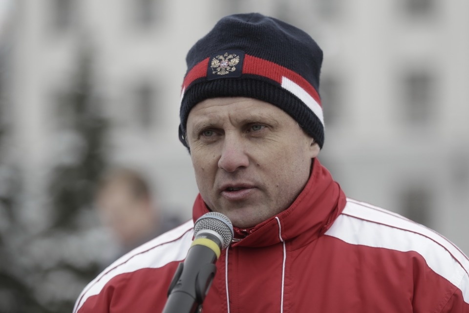 Митинг в поддержку российских олимпийцев Митинг в поддержку российских олимпийцев