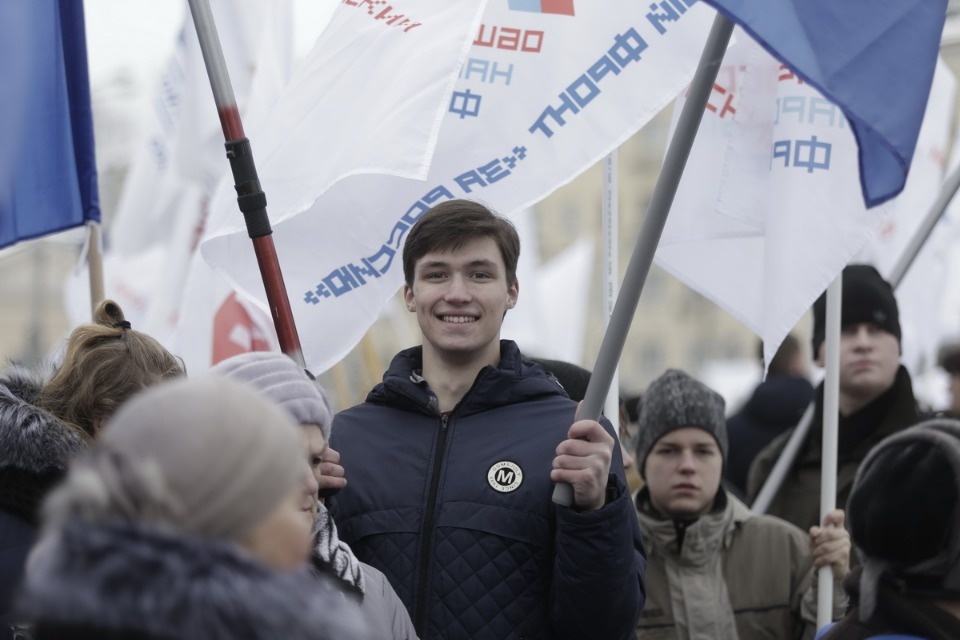 Митинг в поддержку российских олимпийцев Митинг в поддержку российских олимпийцев