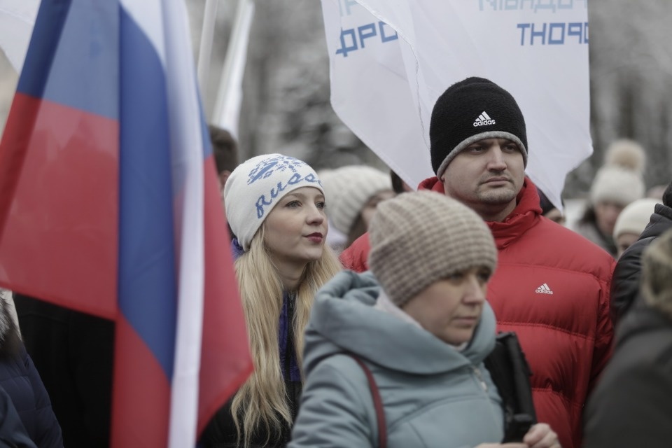Митинг в поддержку российских олимпийцев Митинг в поддержку российских олимпийцев