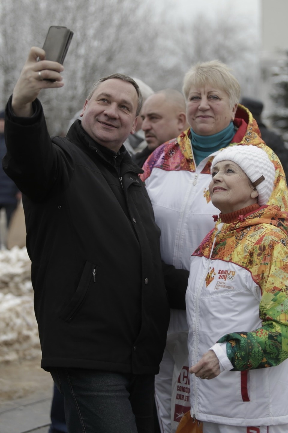 Митинг в поддержку российских олимпийцев Митинг в поддержку российских олимпийцев