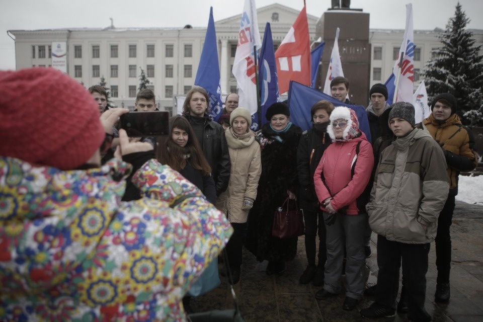 Митинг в поддержку российских олимпийцев Митинг в поддержку российских олимпийцев