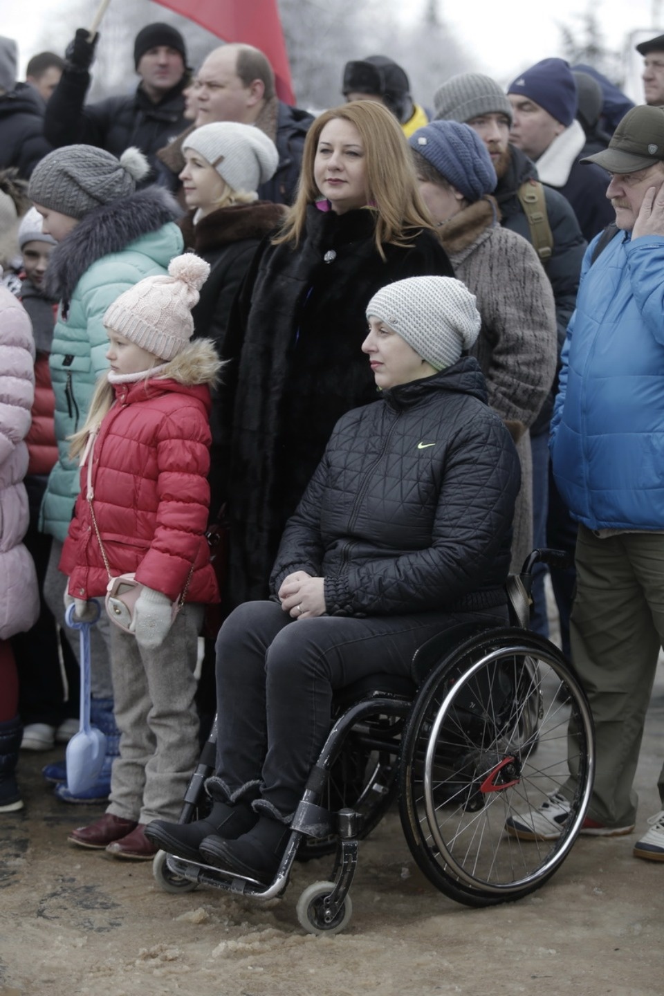 Митинг в поддержку российских олимпийцев Митинг в поддержку российских олимпийцев