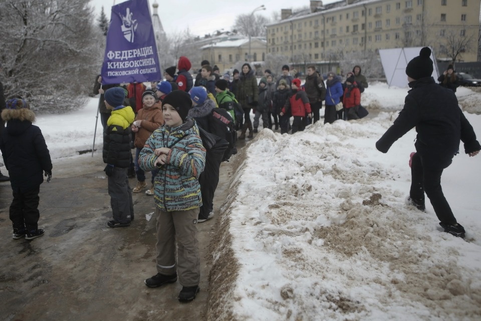 Митинг в поддержку российских олимпийцев Митинг в поддержку российских олимпийцев